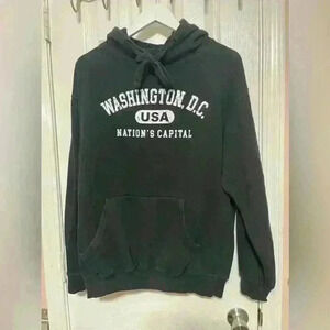 Mill Tex Large Black Hoodie